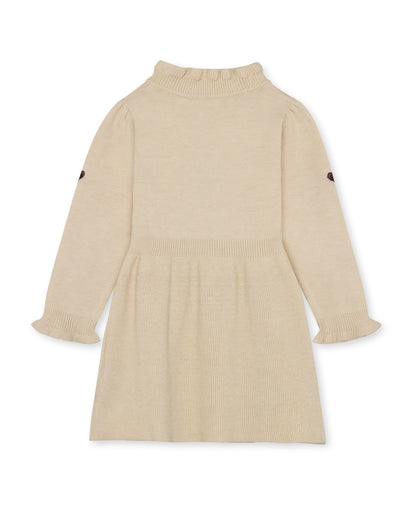 FLIINK - BENNA WINTER DRESS - SANDSHELL