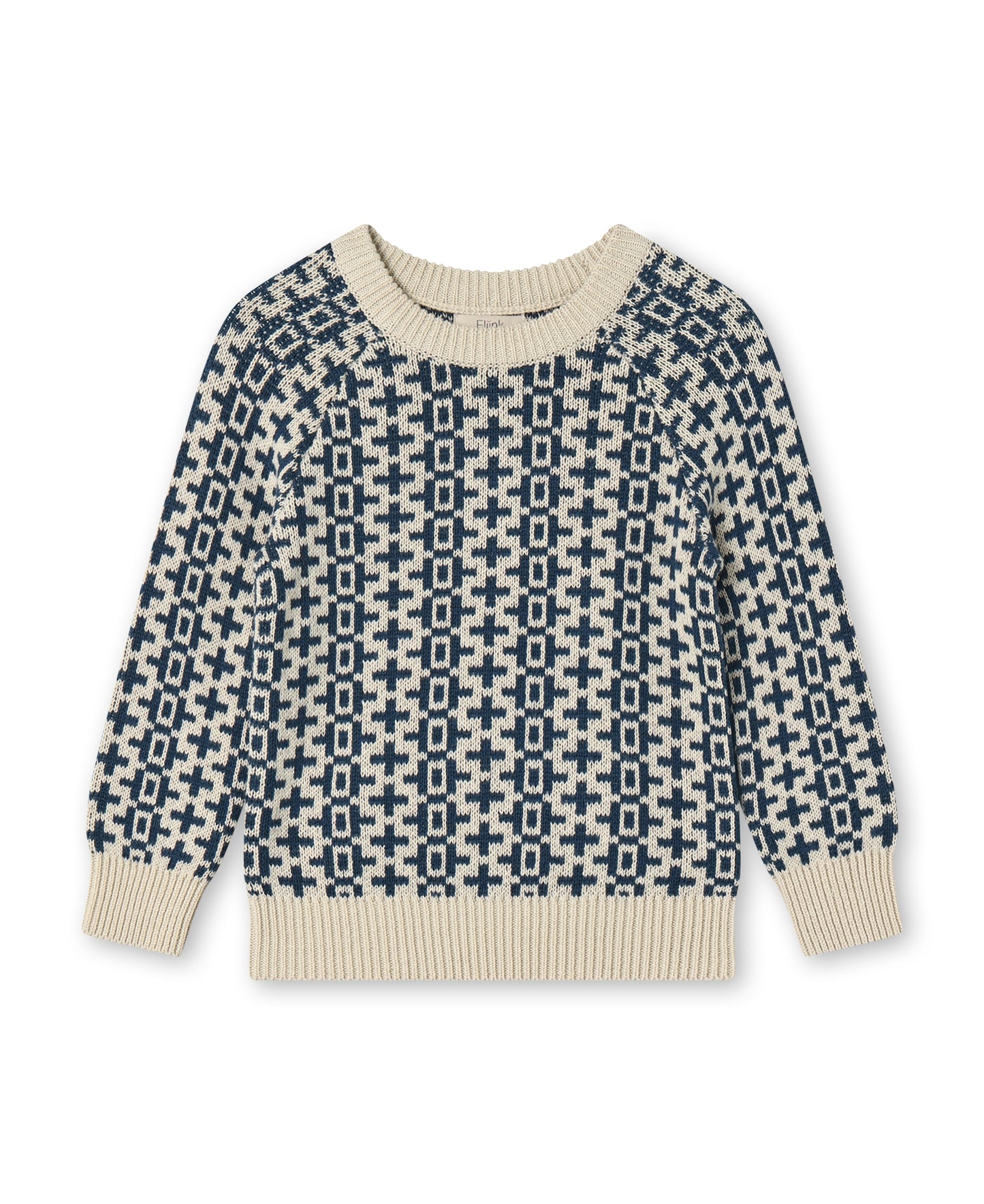 FLIINK - NOVA NORDIC PULLOVER - INDIGNIA BLUE