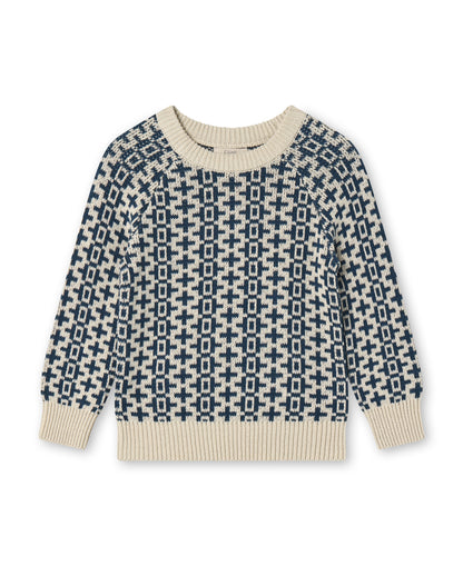 FLIINK - NOVA NORDIC PULLOVER - INDIGNIA BLUE