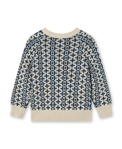 FLIINK - NOVA NORDIC PULLOVER - INDIGNIA BLUE