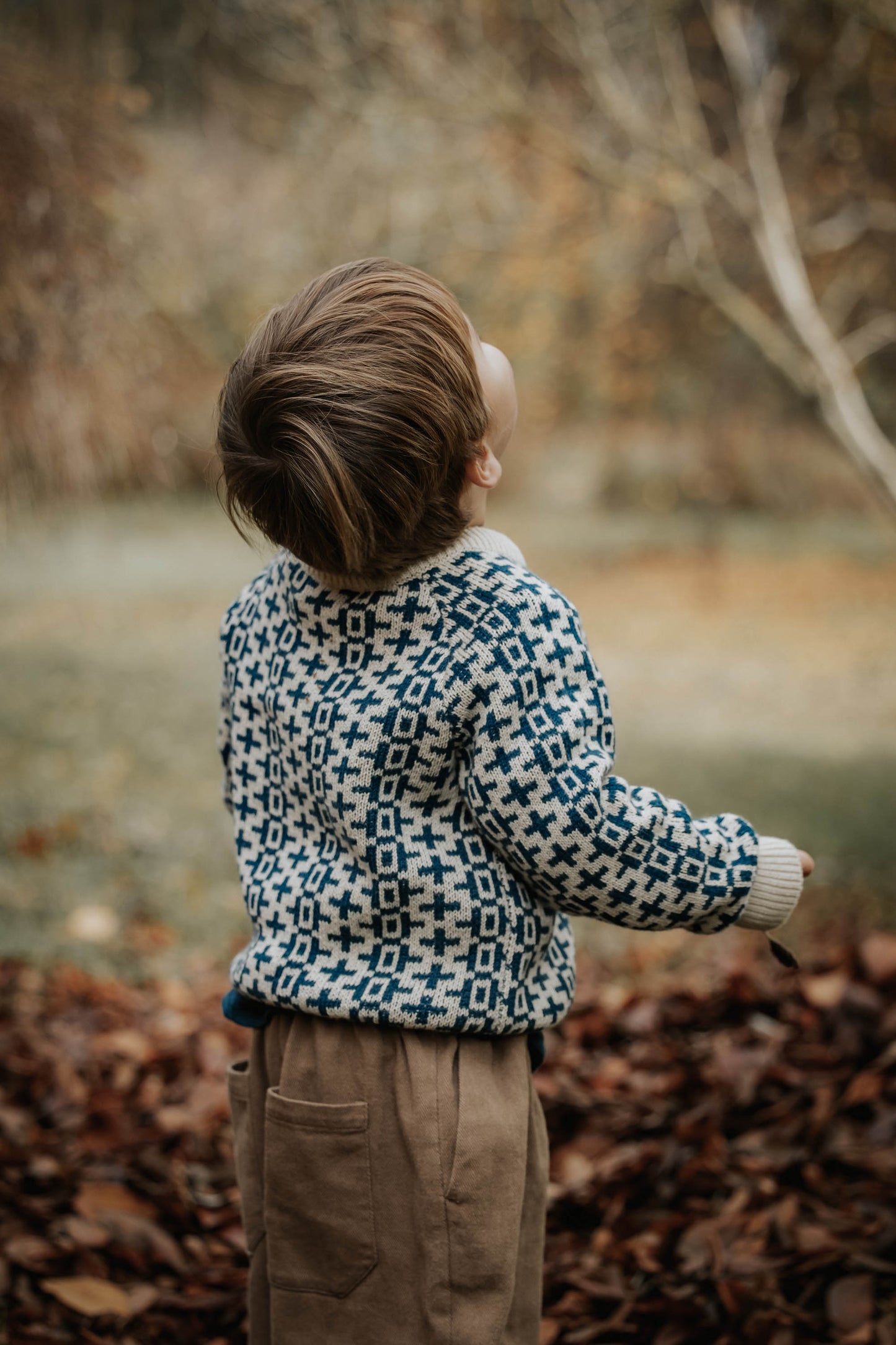 FLIINK - NOVA NORDIC PULLOVER - INDIGNIA BLUE