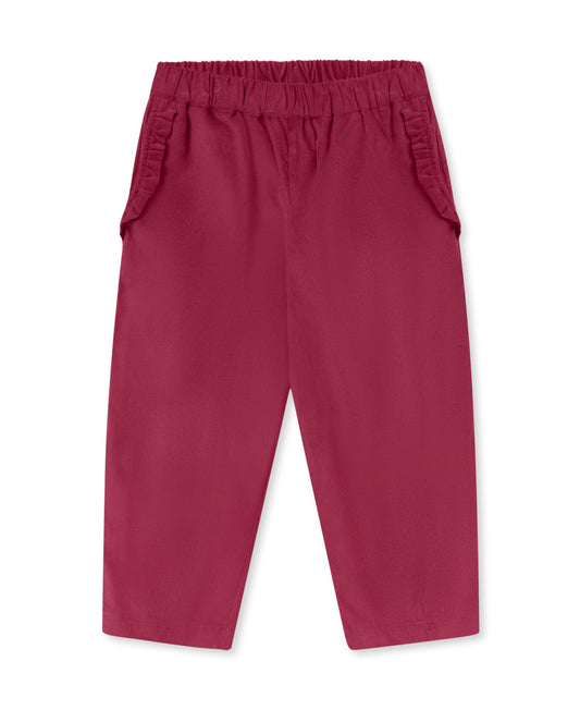 FLIINK - Dolly Ruffle Pants - Red Bud