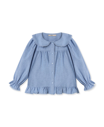 FLIINK - Connie LS Blouse - Marina