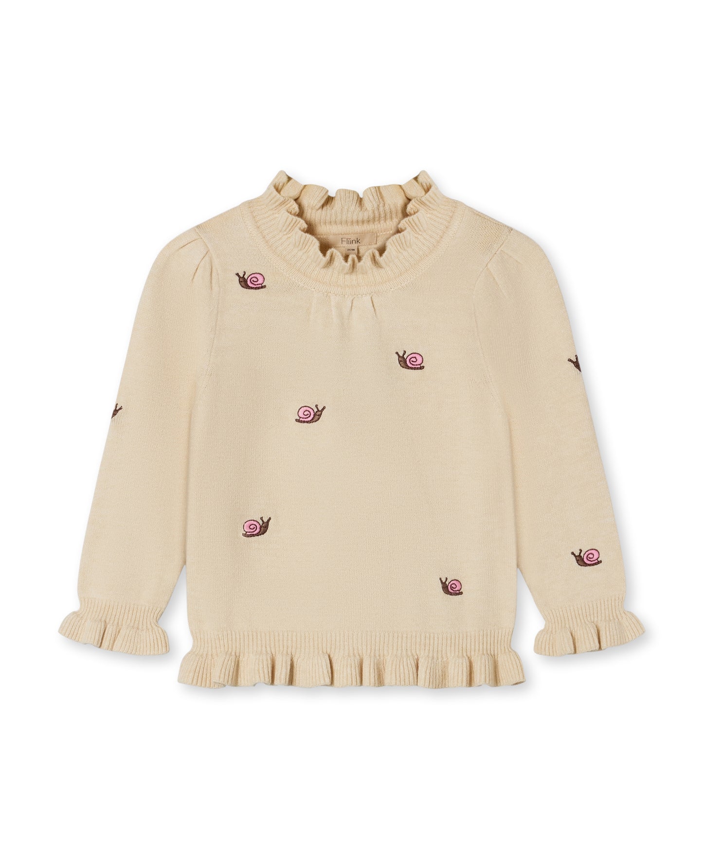 FLIINK - ALON SNAIL BLOUSE - SANDSHELL
