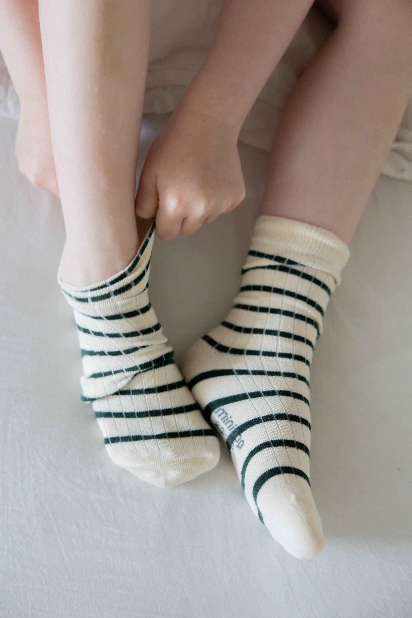 Minipop Esmerald Green Socks 3pcs