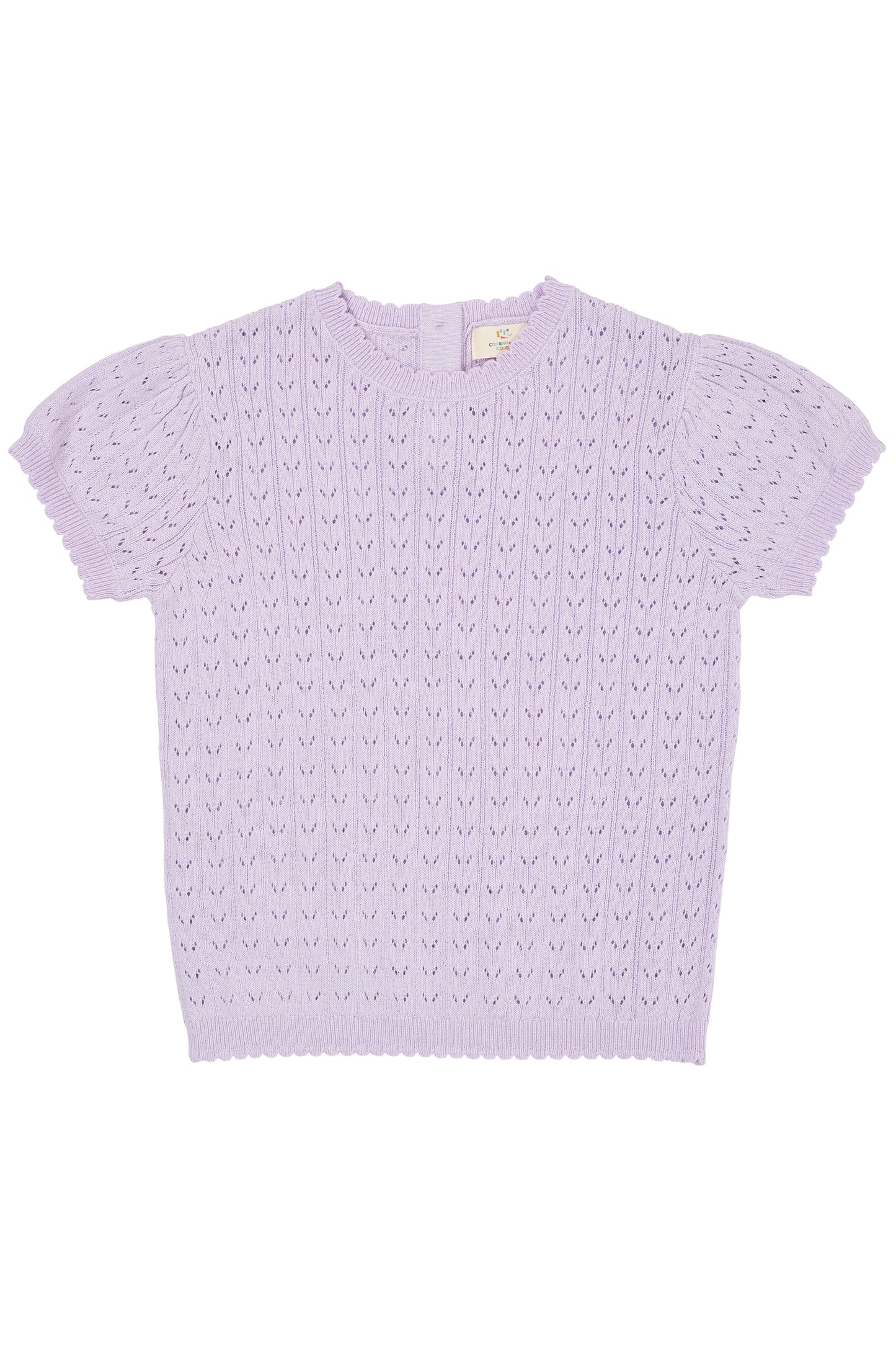 Copenhagen Colors Knitted Pointelle Blouse