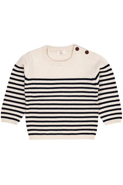 Copenhagen Colors Knitted Striped Sailor Jumper