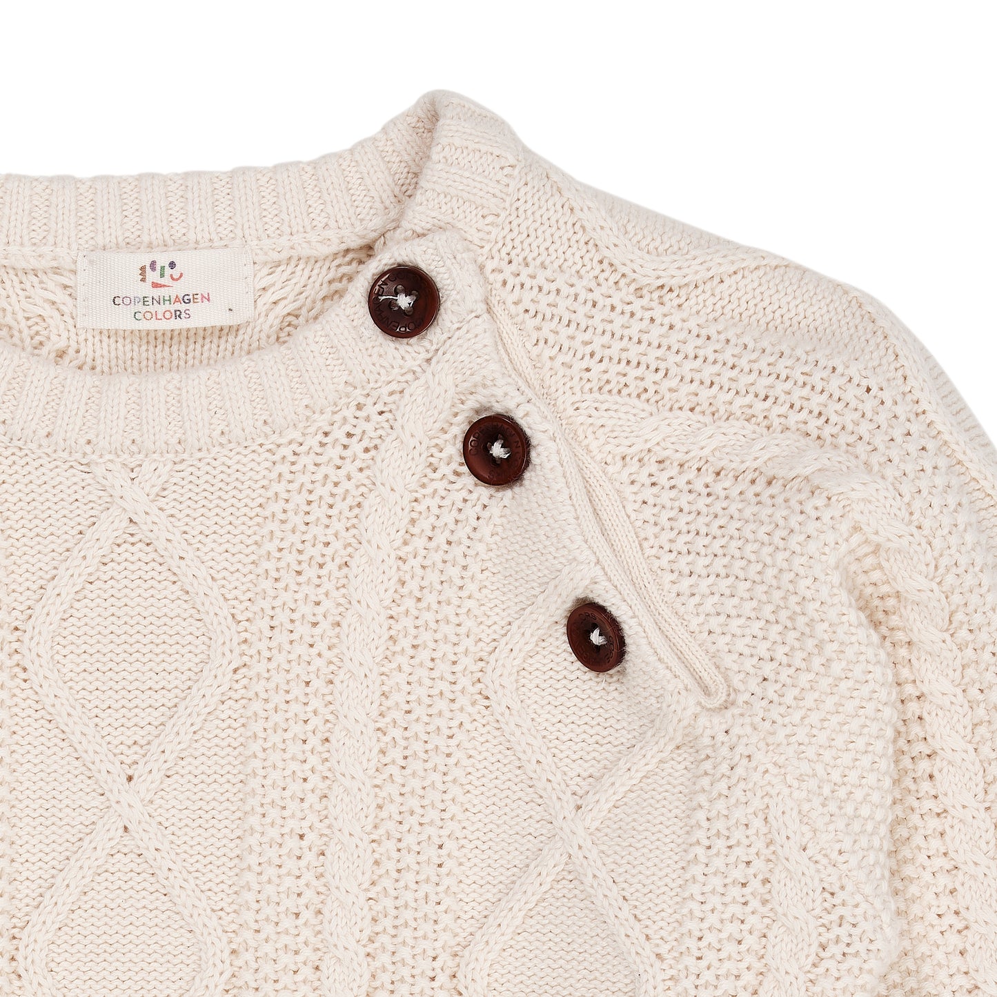 Copenhagen Colors Strickpullover Creme