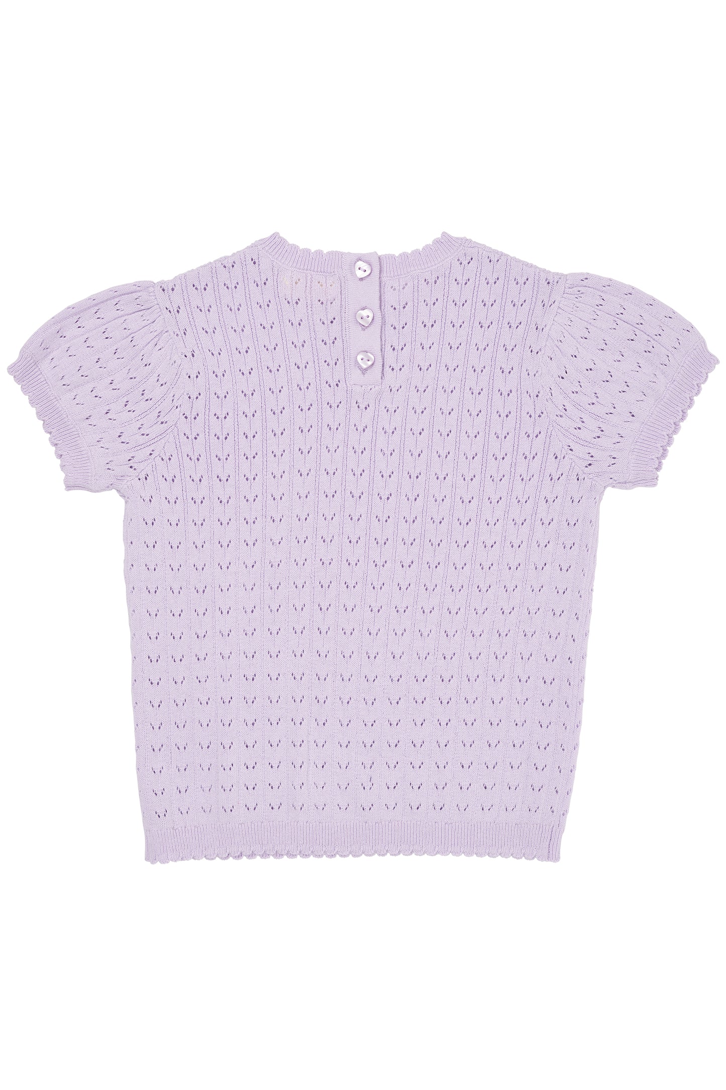 Copenhagen Colors Knitted Pointelle Blouse