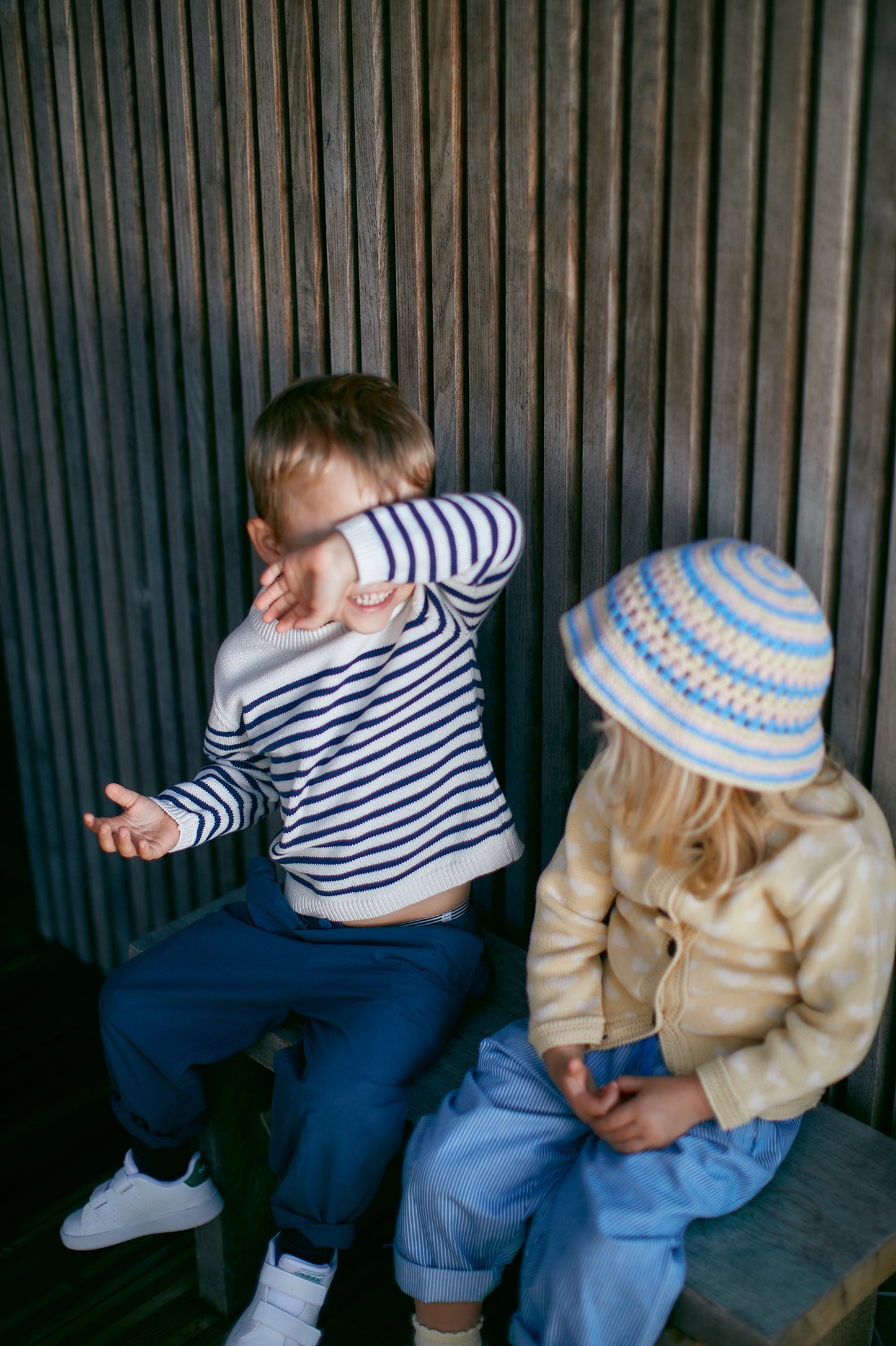Copenhagen Colors Knitted Striped Sailor Jumper