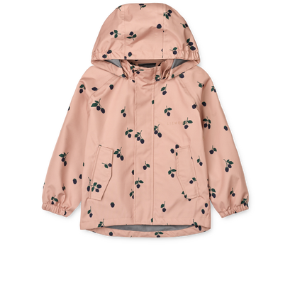 LIEWOOD - PEDIA RAINWEAR SET - BERRY/PALE TUSCANY