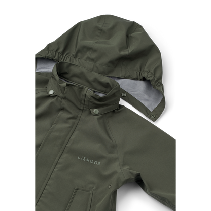 LIEWOOD - PEDIA RAINWEAR SET - HUNTER GREEN