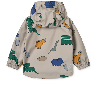 LIEWOOD - MANU RAINWEAR SET - DINOSAURS / MIST
