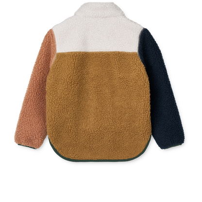LIEWOOD - NOAM PILE JACKET - TUSCANY MULTI MIX