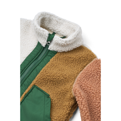 LIEWOOD - NOAM PILE JACKET - TUSCANY MULTI MIX