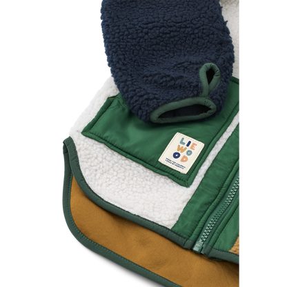 LIEWOOD - NOAM PILE JACKET - TUSCANY MULTI MIX