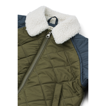 LIEWOOD - MIRA JACKET - NAVY/ARMY BROWN