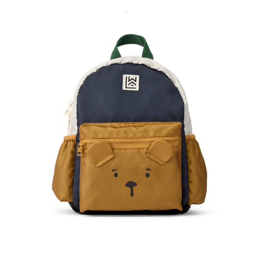 LIEWOOD - ANDREAS BEAR BACKPACK - CLASSIC NAVY MULTI MIX