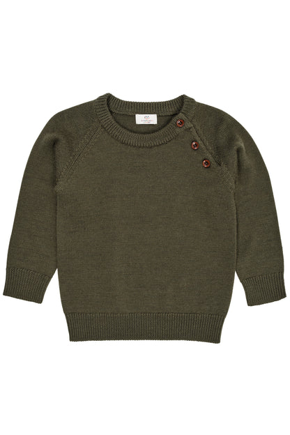 Copenhagen Colors Merino Classic Pullover Forrest Green