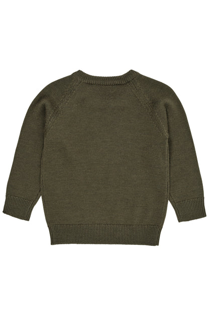 Copenhagen Colors Merino Classic Pullover Waldgrün