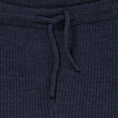 Copenhagen Colors Merino Classic Rib Leggings W. Drawstring