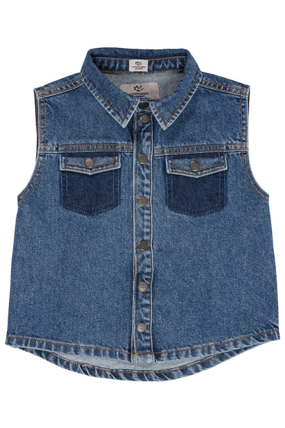 Copenhagen Colors Organic Boyish Denim Vest