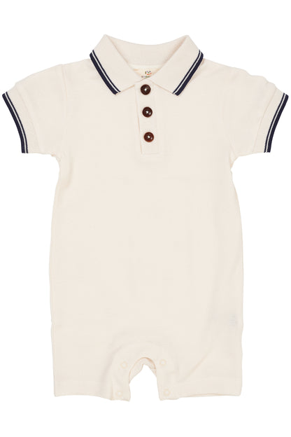 Copenhagen Colors Pique Polo Romper