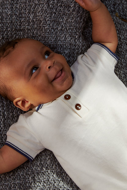 Copenhagen Colors Pique Polo Romper