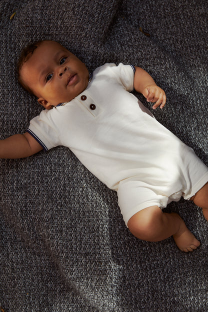 Copenhagen Colors Pique Polo Romper