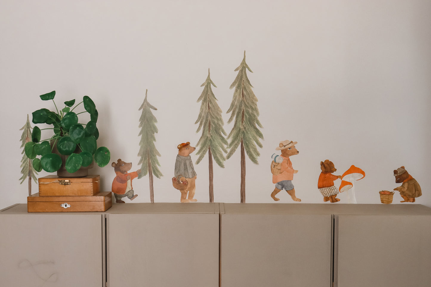 That's Mine Wallsticker Pinetrees Small