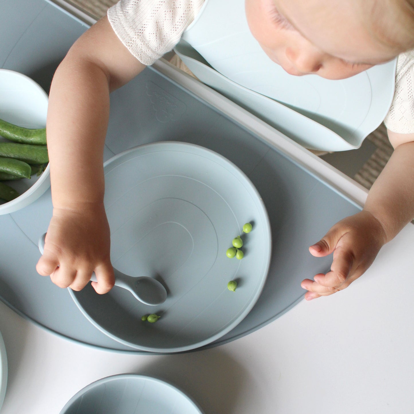 Cam Cam Copenhagen Rainbow Plates Blue Mix