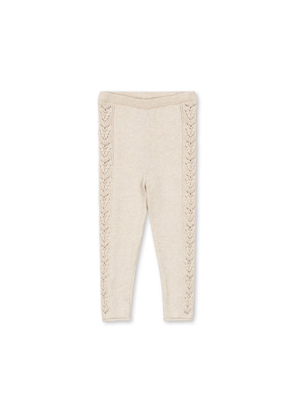 Konges sløjd Cabby Knit Pants Off White Melange