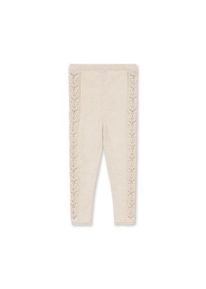 Konges sløjd Cabby Knit Pants Off White Melange