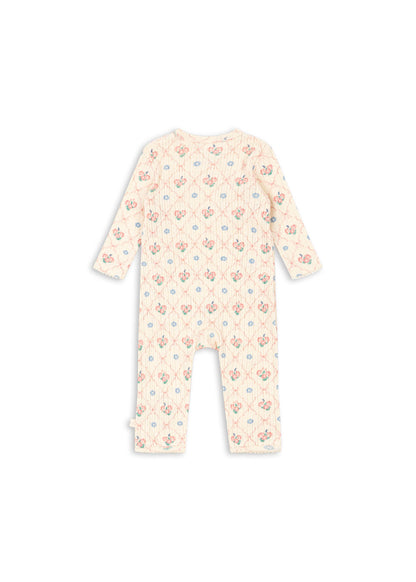 Konges Sløjd Minnie Newborn Onesie Fleur Decor