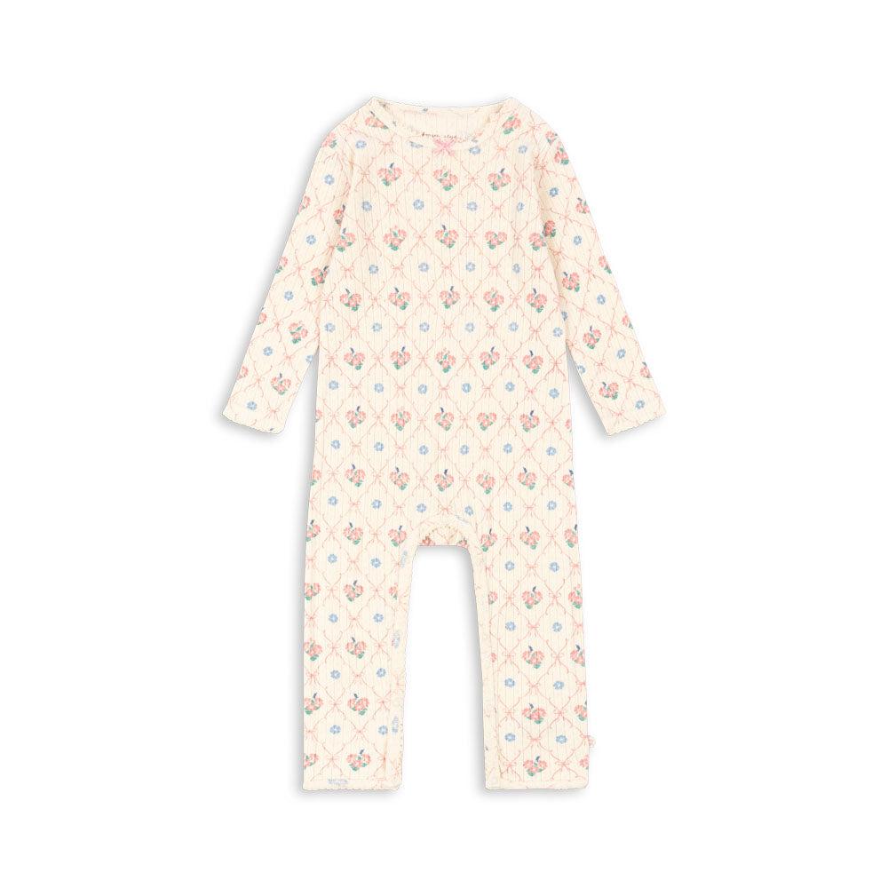 Konges Sløjd Minnie Onesie Flower Decor