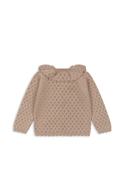 Konges Sløjd Holiday Strick-Cardigan Creme