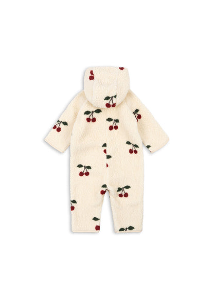 KONGES SLØJD - JODY TEDDY ONESIE - MA GRANDE CERISE