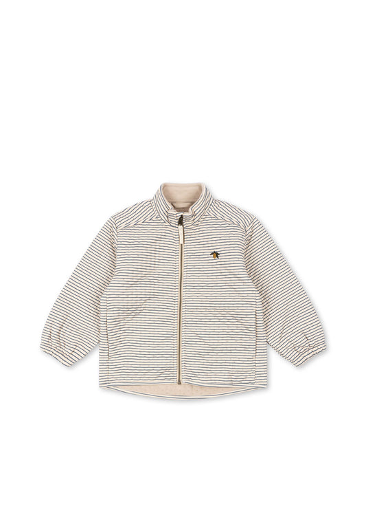 KONGES SLØJD - THERMO JACKET GRS - STRIPE BLUE