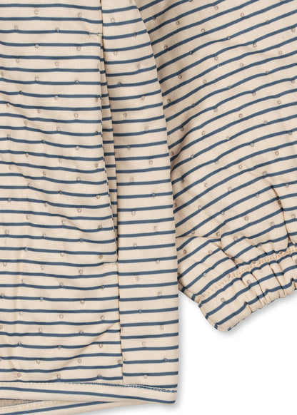 KONGES SLØJD - THERMO JACKET GRS - STRIPE BLUE