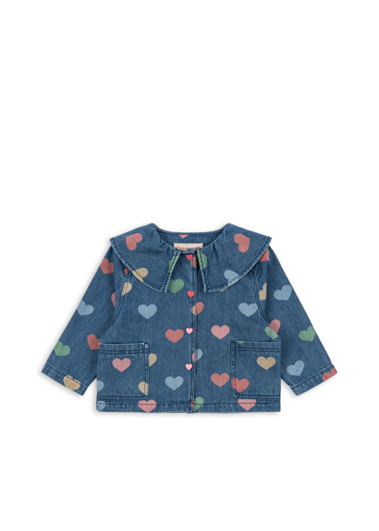 KONGES SLØJD - MAGOT DENIM SHIRT - BON COEUR COLORÉ