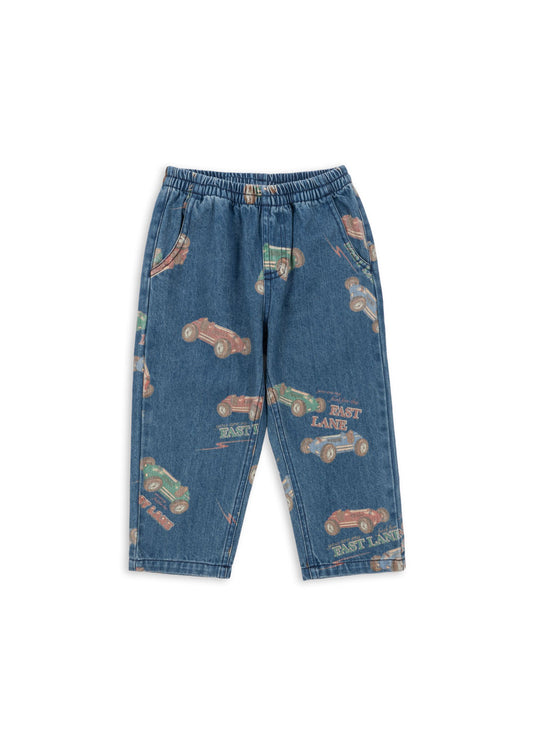 KONGES SLØJD - MAGOT PANTS GOTS - FAST LANE
