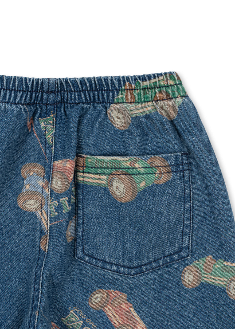 KONGES SLØJD - MAGOT PANTS GOTS - FAST LANE